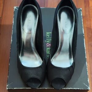 Kelly & Katie Elegant Black Heels